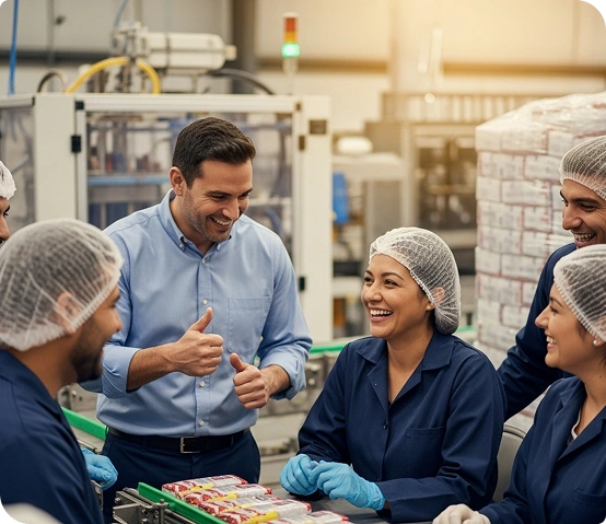 Male and female farmers